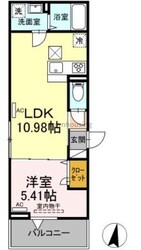 （仮）D-room堀切1丁目の物件間取画像